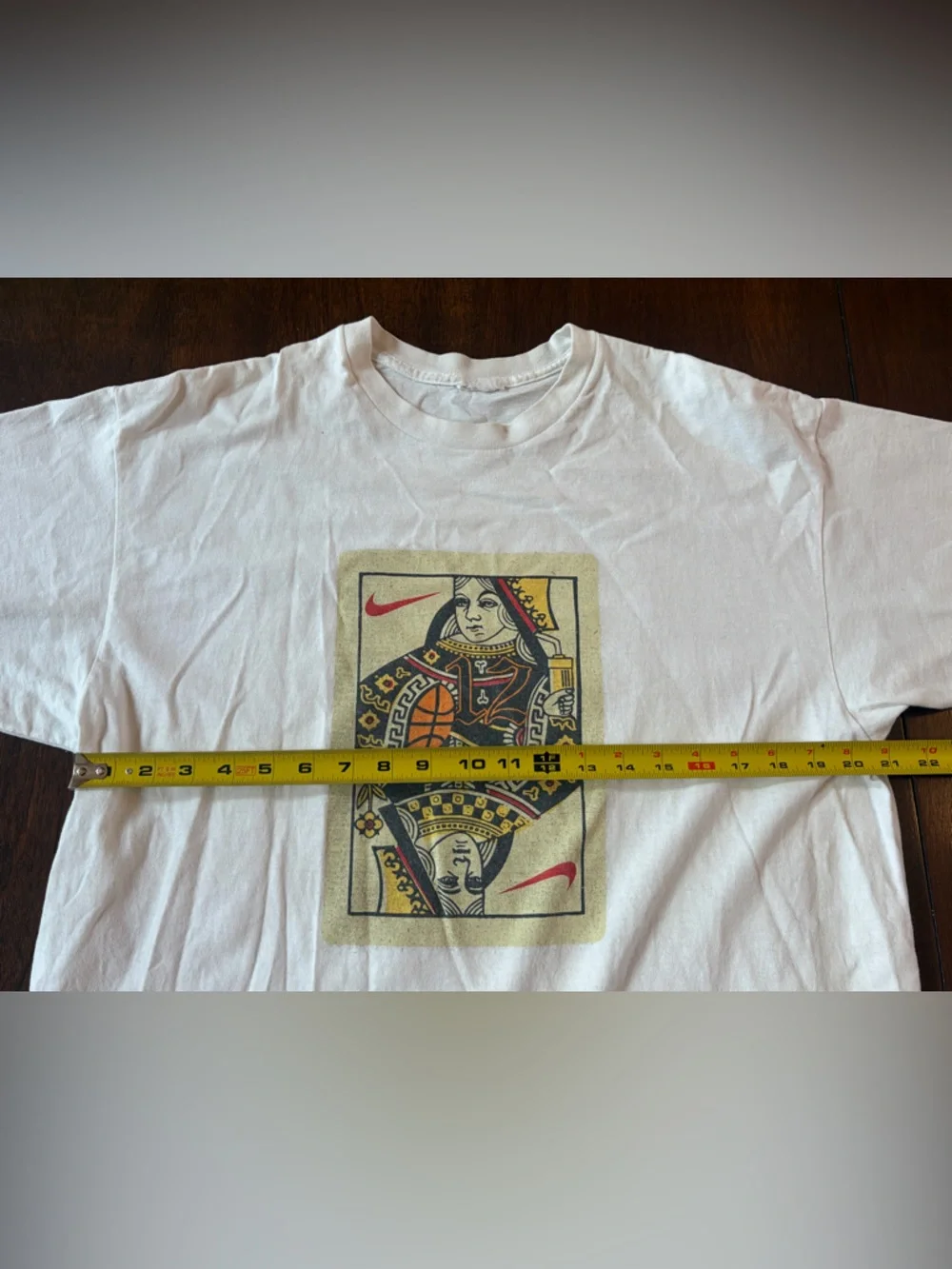 Vintage Nike I'm the Queen of this Court Jack Short Sleeve Graphic T-Shirt Top